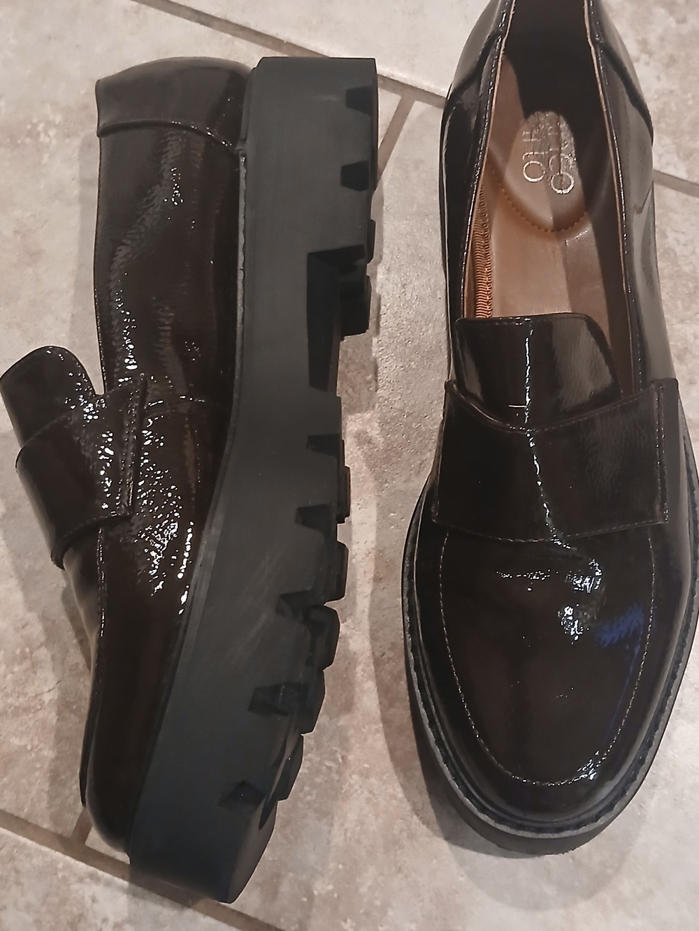 Franco Sarto Bronw Loafers Size 8.5 Women's